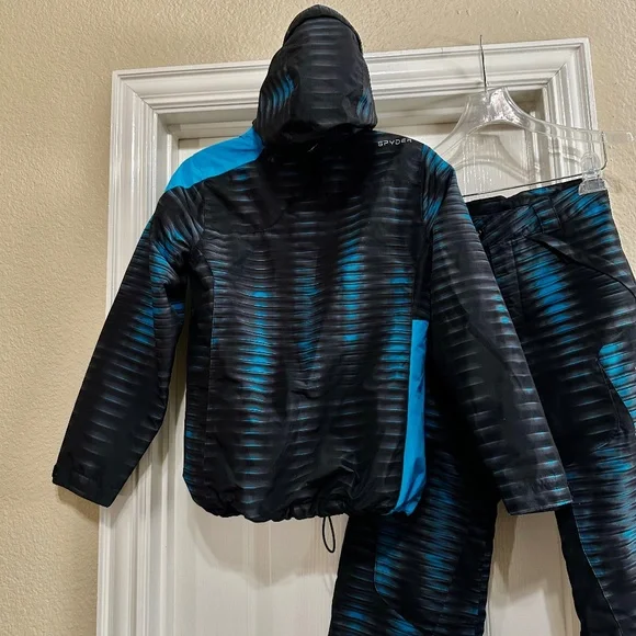 Boys Spyder Ski Snowboard Jacket Pants Set - Picture 6 of 14